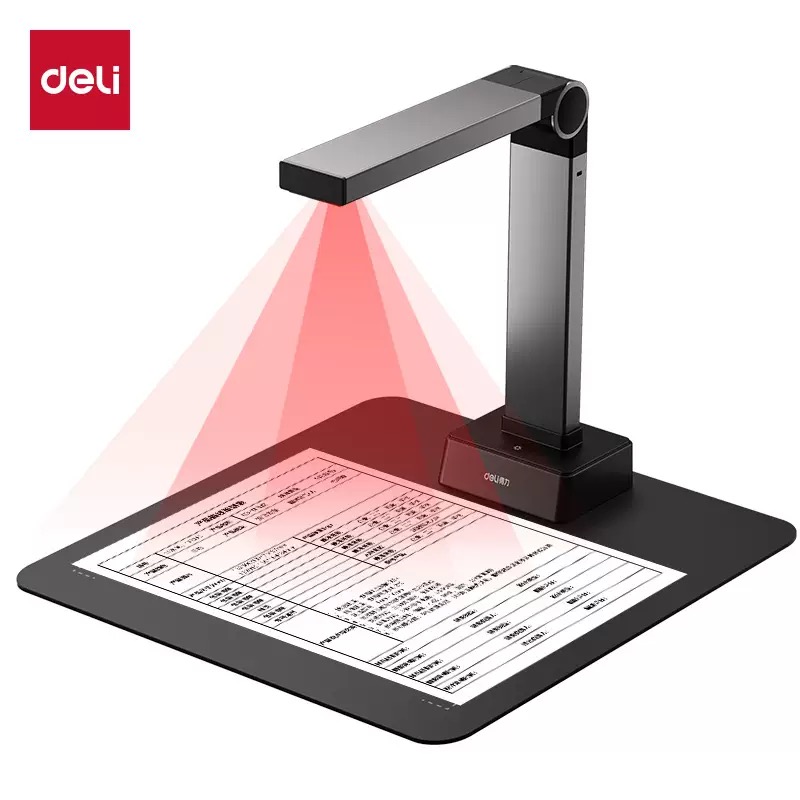 得力GK146高拍儀A4專業辦公連續掃描